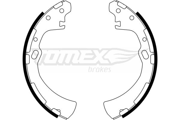 TOMEX BRAKES Комплект тормозных колодок TX 23-31